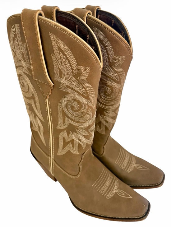 Durango Shoes - Durango Lady Rebel Western Mid Calf Brown Women Cowboy Boots Size 10M